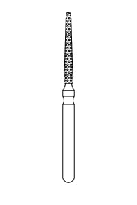 850-012 - Round-End Taper – Premier Dental, Diamanten