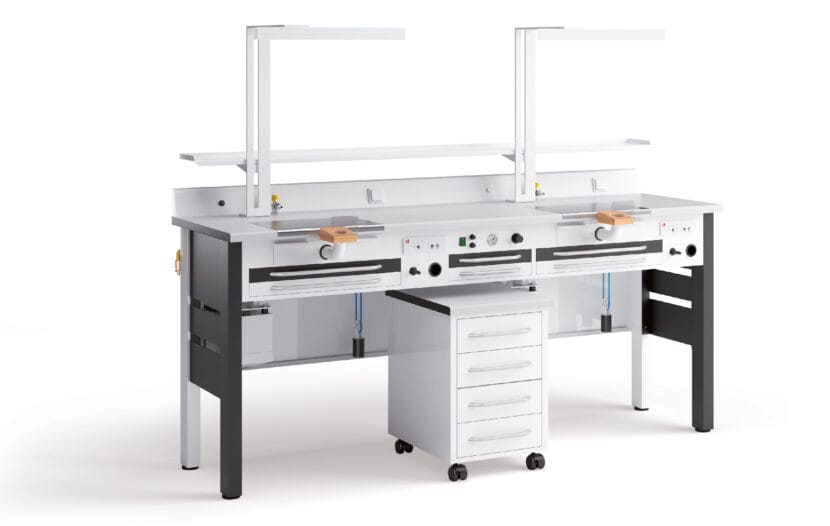 Double station workbench – Rossicaws SRL, Einrichtungsgegenstände und -Zubehör