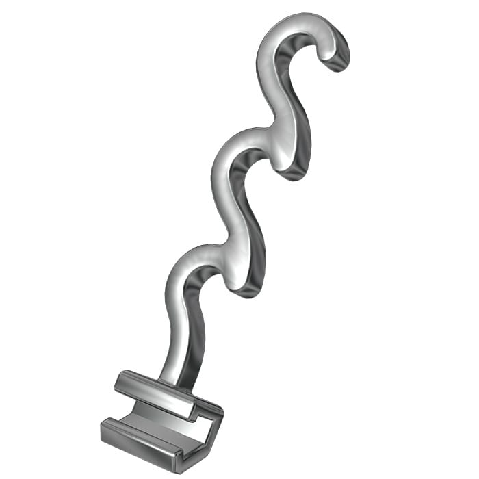 Crimpable Hook Long Spiral（Left） – Zhejiang Risheng Medical Technology Co ., Zangen