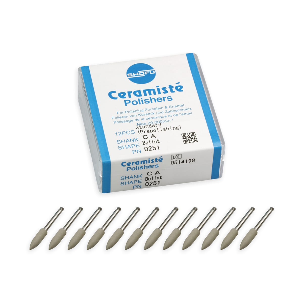 Ceramisté – Shofu Dental, Polierer