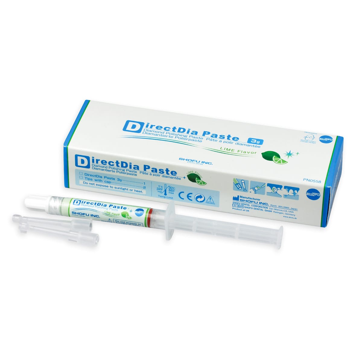 DirectDia Paste – Shofu Dental, Zahnreinigungs-Polierpasten und Zubehör