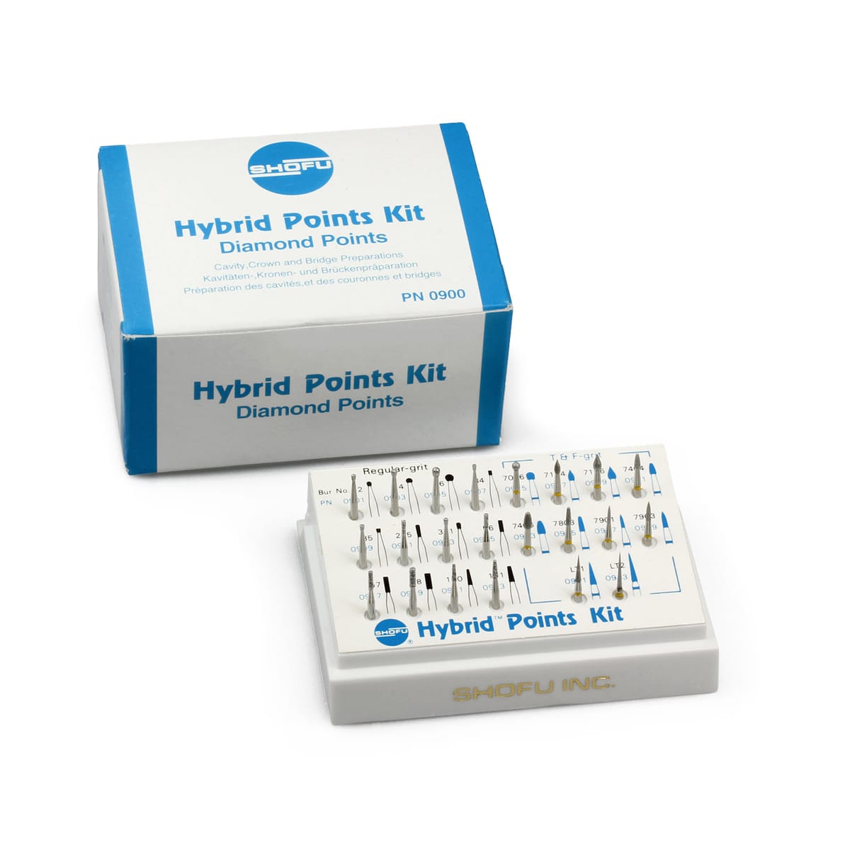 Hybrid Points Kit – Shofu Dental, Diamanten