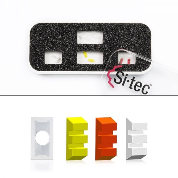 TK-Fric Testset für 4 Kronen – Si-tec, Geschiebe