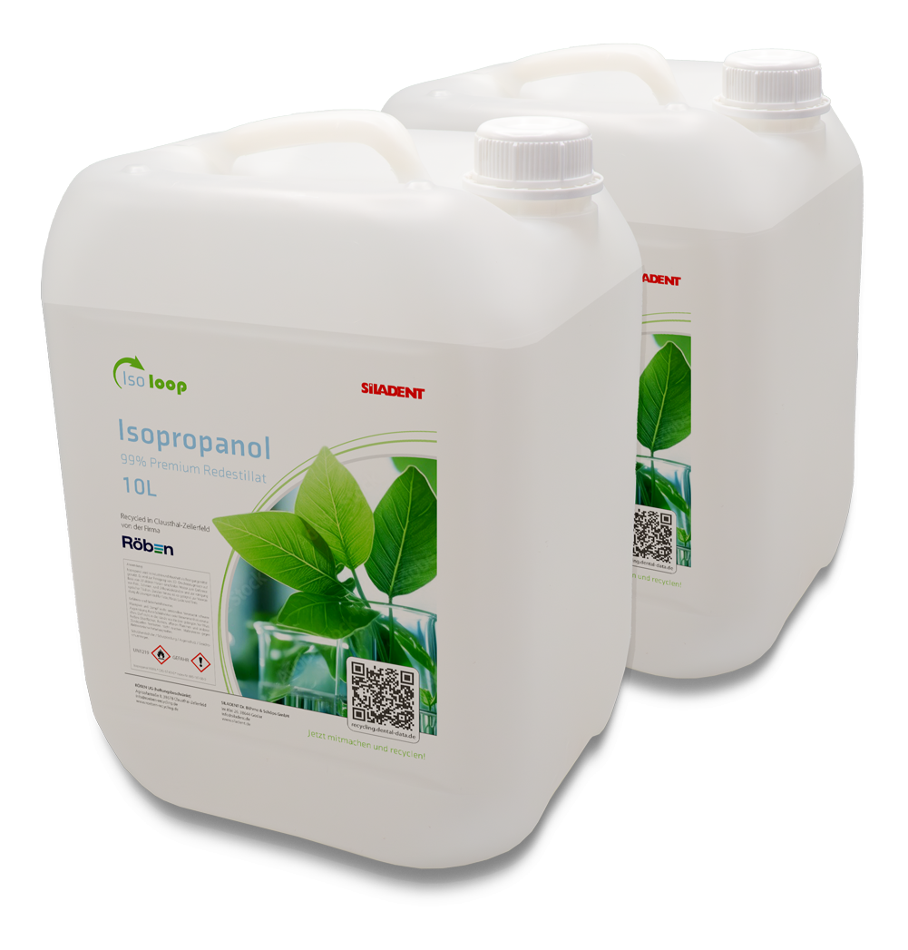 Doppelpack Isopropanol – SILADENT Dr. Böhme & Schöps, Reinigungschemikalien