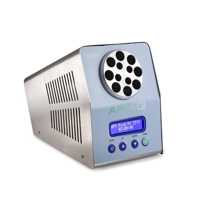 Heater for syringes with 5 programs APAG P APAG P 110 – Silfradent s.r.l., Geräte