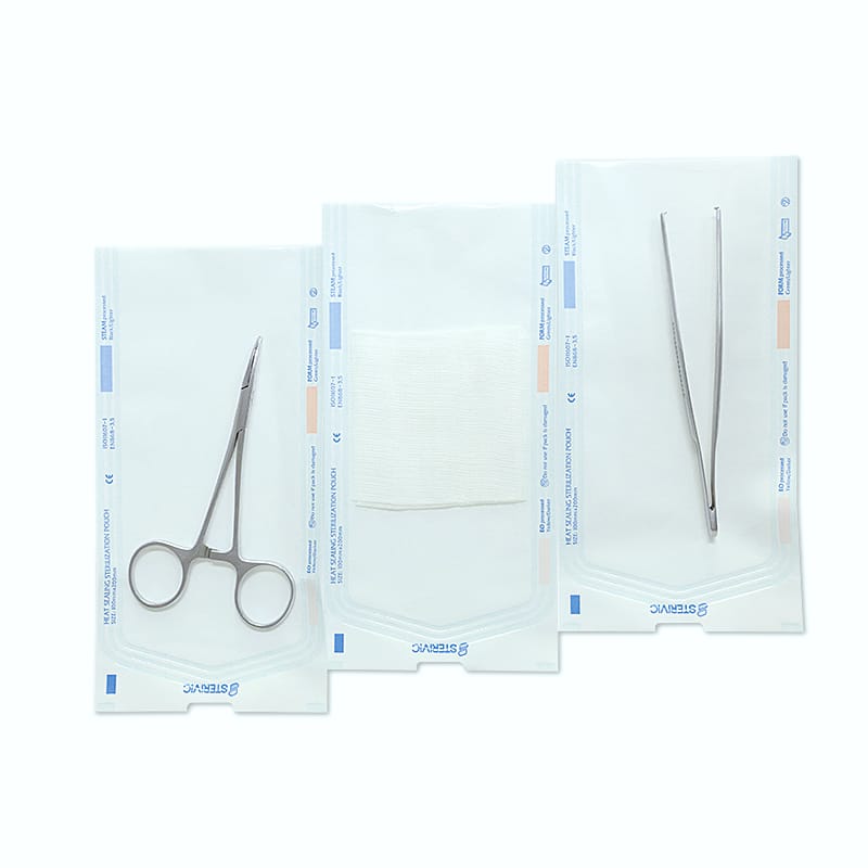 Flacher Heißsiegel-Sterilisationsbeutel – Anqing Yipak Packaging Material Co., Ltd., Sterilisationsschläuche und -beutel