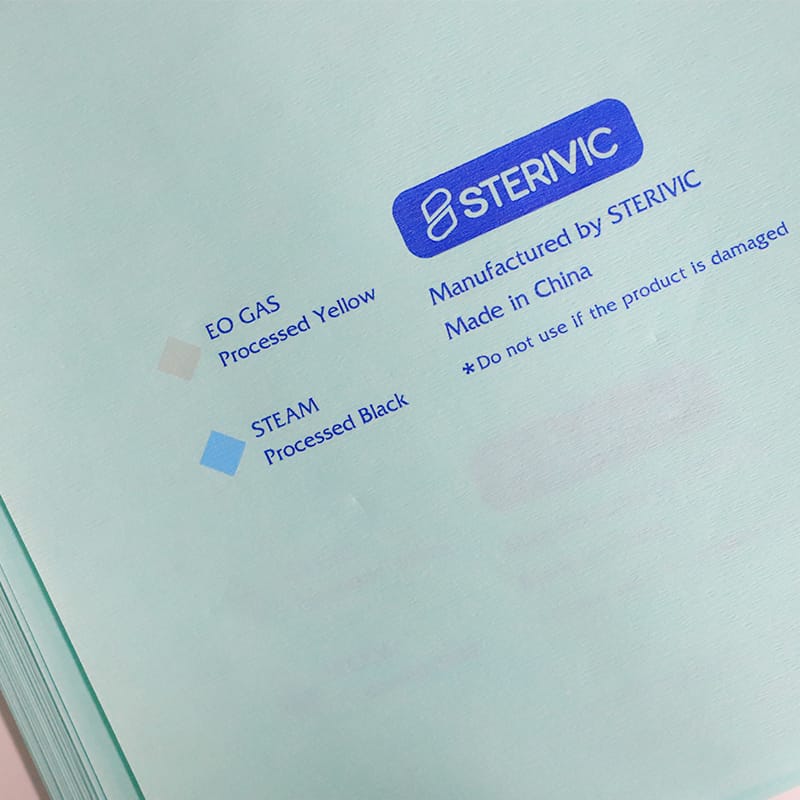 Sterilisations-Kreppapier – Anqing Yipak Packaging Material Co., Ltd., Sterilisationsschläuche und -beutel