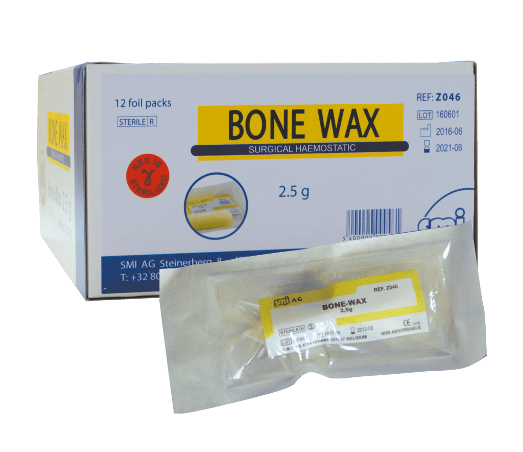 Cire à os – SMI SUTURES, Blutstillung