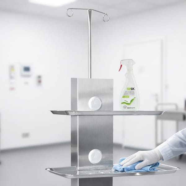 Easy Tray – Modularer Medizin- und Dentalwagen mit integrierter Stromversorgung