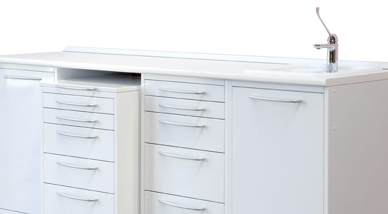 Simple Line – Ergonomische Möbel für Zahnarztpraxen – Tecnomed Italia s.r.l., Einrichtungsgegenstände und -Zubehör