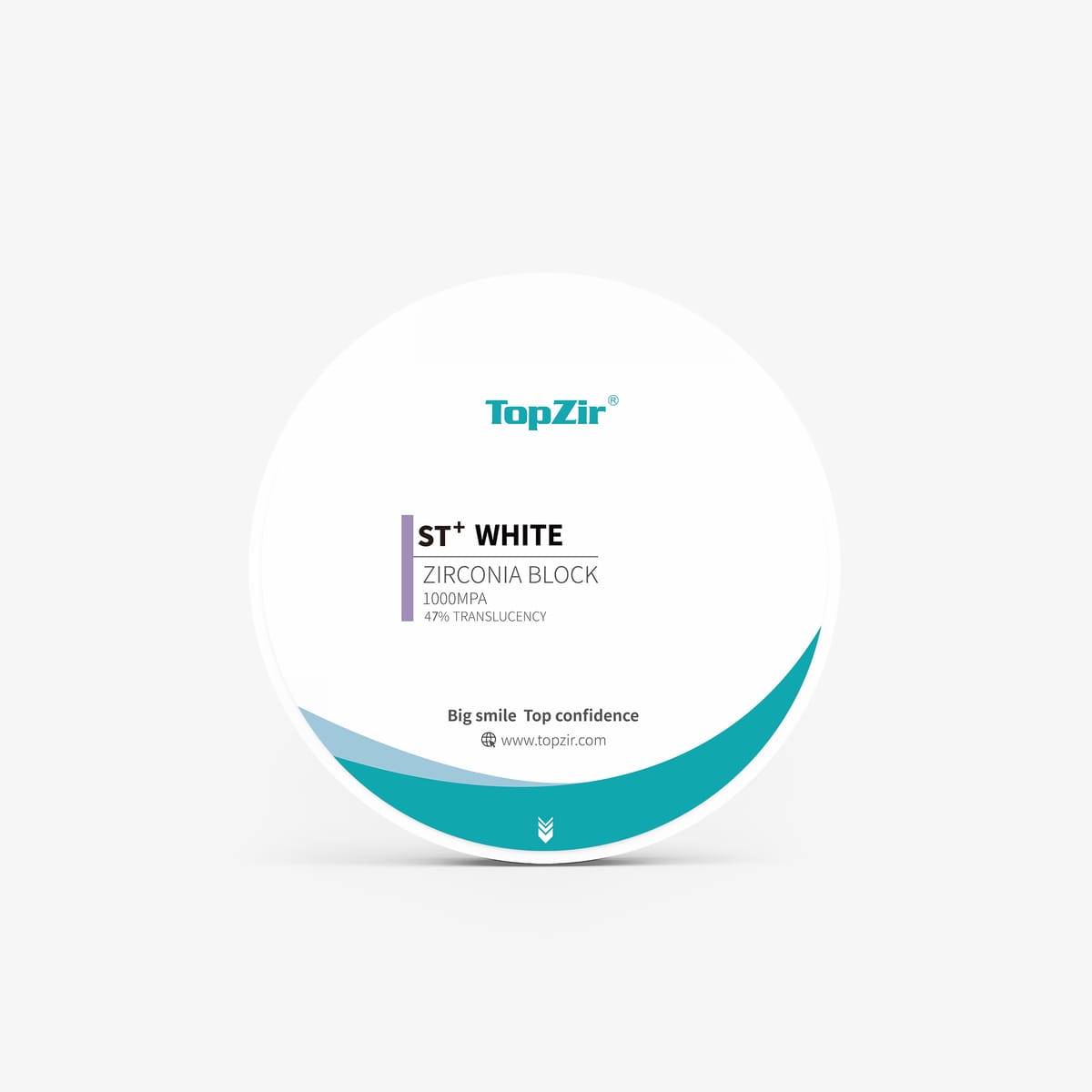 ST plus white dental zirconia block – Topzir Biotech Co.,Ltd, Blöcke