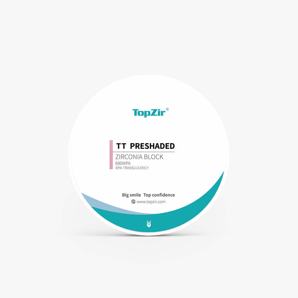 TT preshaded dental zirconia block – Topzir Biotech Co.,Ltd, Blöcke