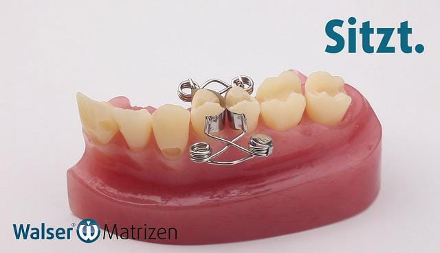 Walser® Dental Matrix for biplane fillings – Dr. Walser Dental, Matrizen