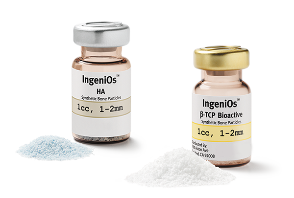 IngeniOs® HA and IngeniOs ß-TCP Bioactive Synthetic Bone Particles