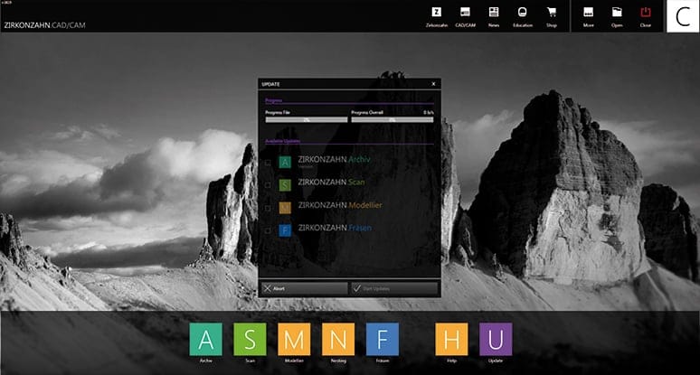 Zirkonzahn.Update – Zirkonzahn, CAD/CAM-Software
