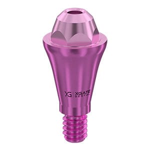 Straight multi unit abutment D-type, conical regular