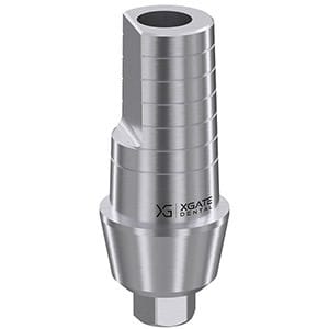 Straight abutment with shoulder, wide body – XGATE DENTAL, Abutments