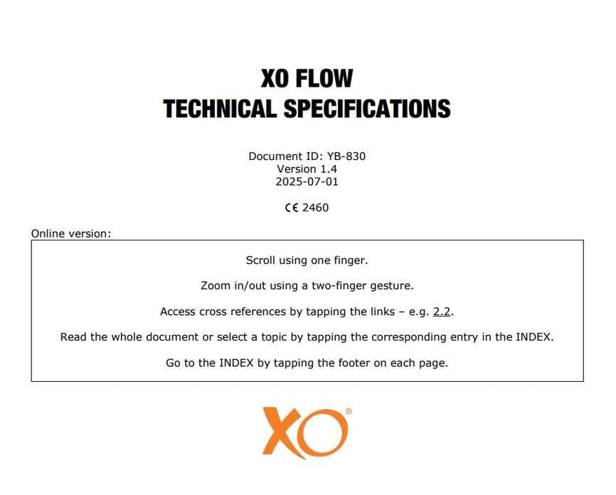XO FLOW – XO CARE A/S, Behandlungseinheiten