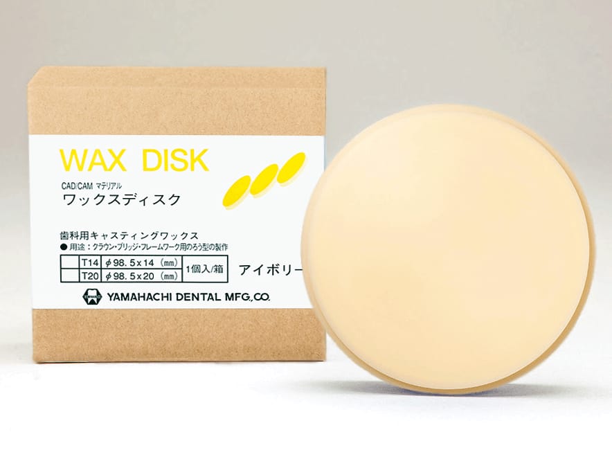 Wachsdisk Elfenbein – Yamahachi Dental MFG., CO., Ronden