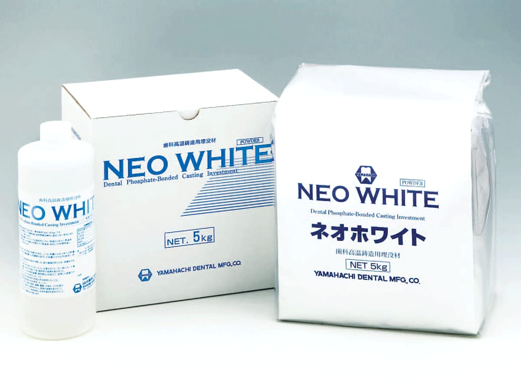 NeoWeiß – Yamahachi Dental MFG., CO., Schmelztiegel, Gussküvetten und Zubehör