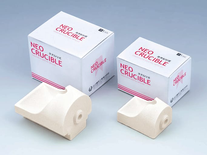 Neo-Lützbo – Yamahachi Dental MFG., CO., Schmelztiegel, Gussküvetten und Zubehör