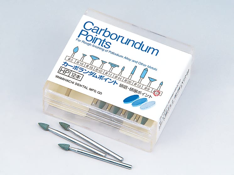 Karborundumschleifpunkt – Yamahachi Dental MFG., CO., Rotierende Instrumente Labor