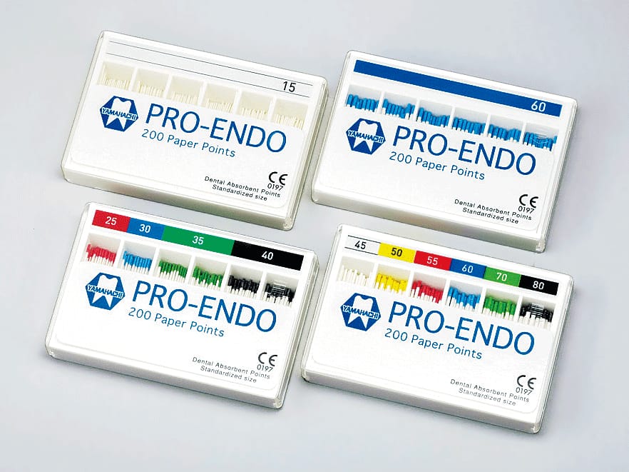 ProEnd Papierspitzen – Yamahachi Dental MFG., CO., Papierspitzen