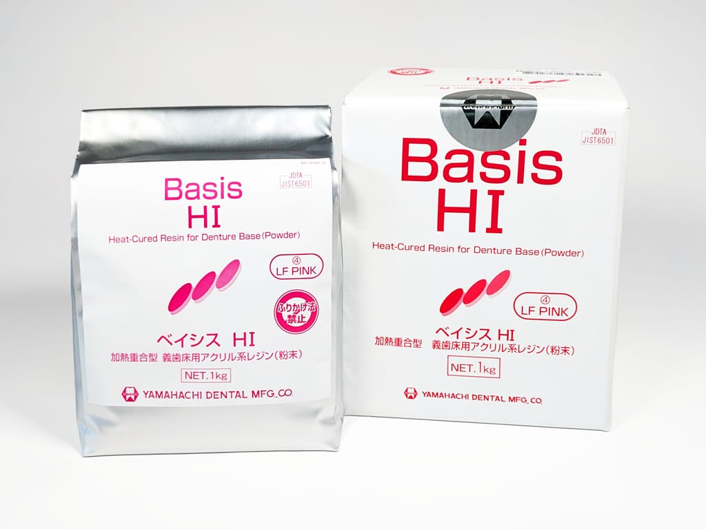 Basis HI – Yamahachi Dental MFG., CO., Prothesenkunststoffe