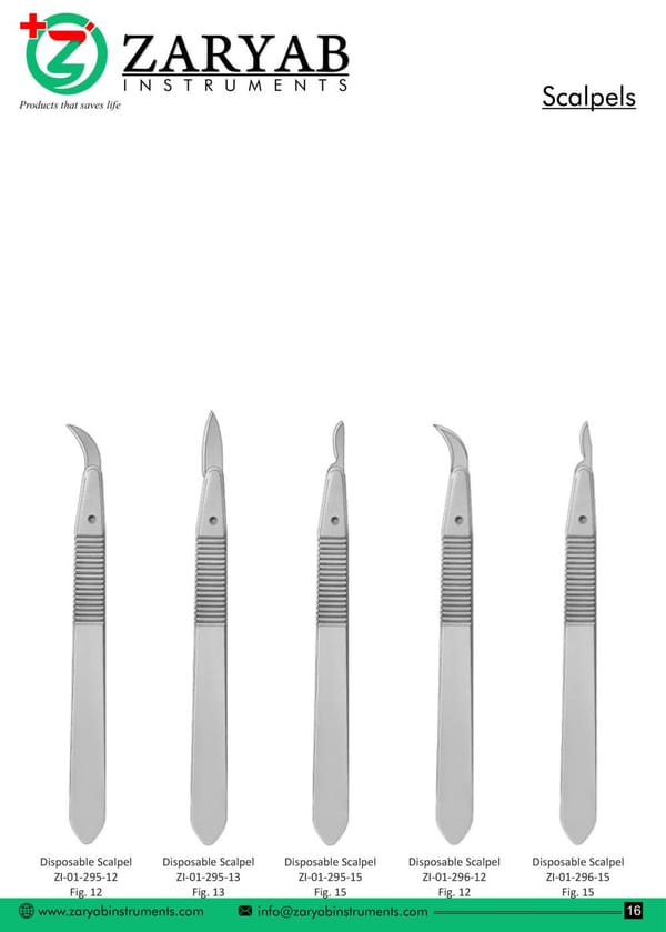 Scalpels