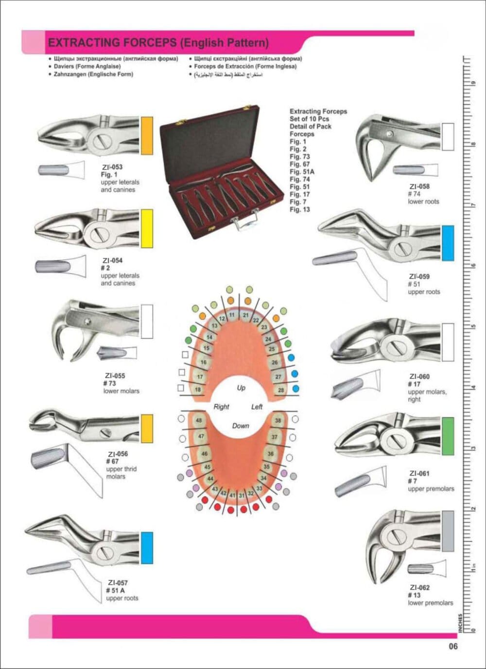 Extracting Forceps – Zaryab Instruments, Extraktionszangen