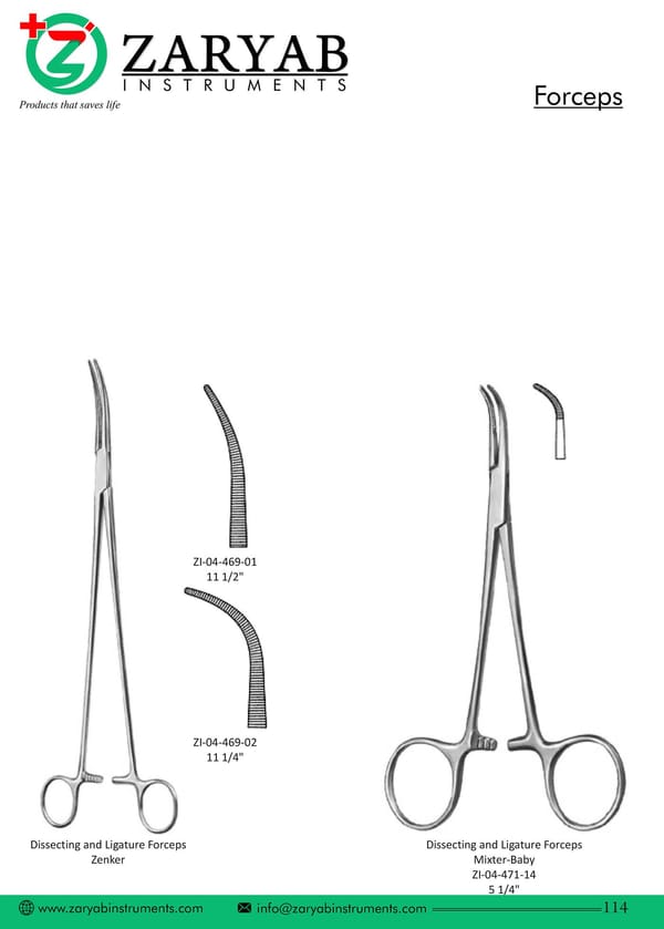 Forceps ZI-04-469-01