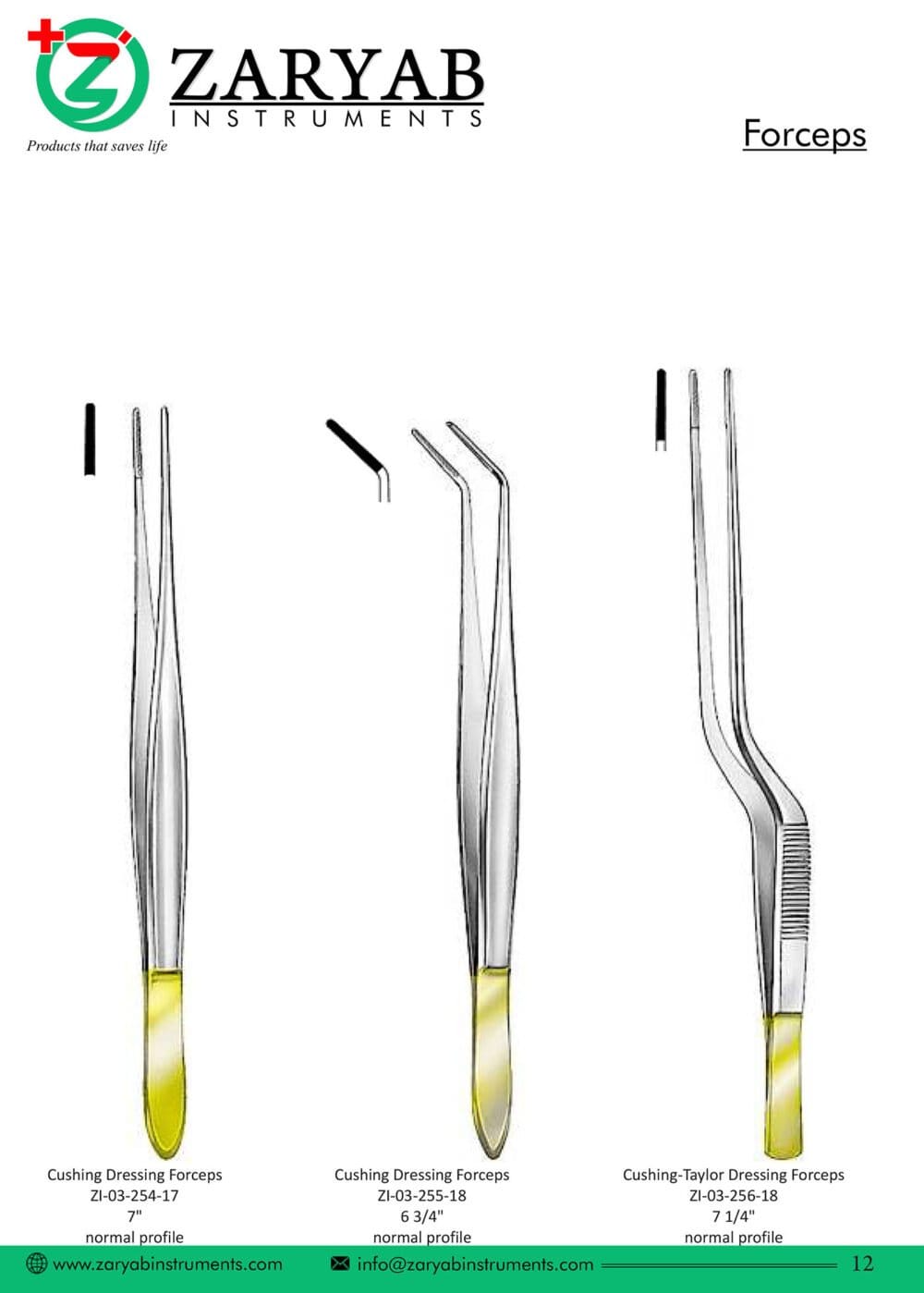 Forceps – Zaryab Instruments, Extraktionszangen