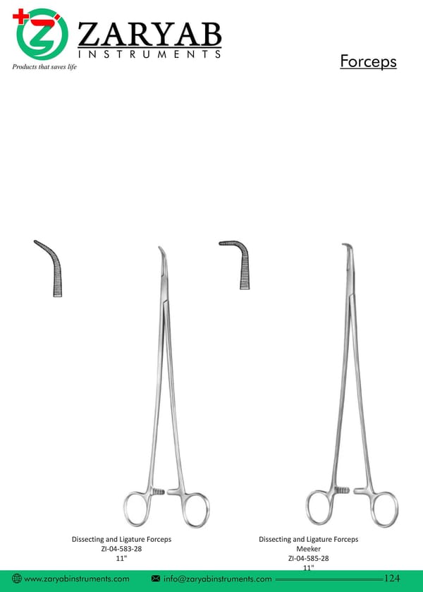 Forceps ZI-04-583-28