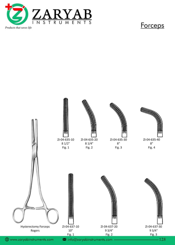 Forceps ZI-04-635-10