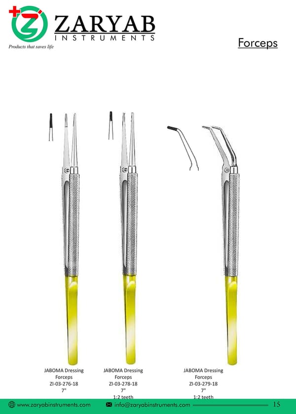 Forceps ZI-03-276-18