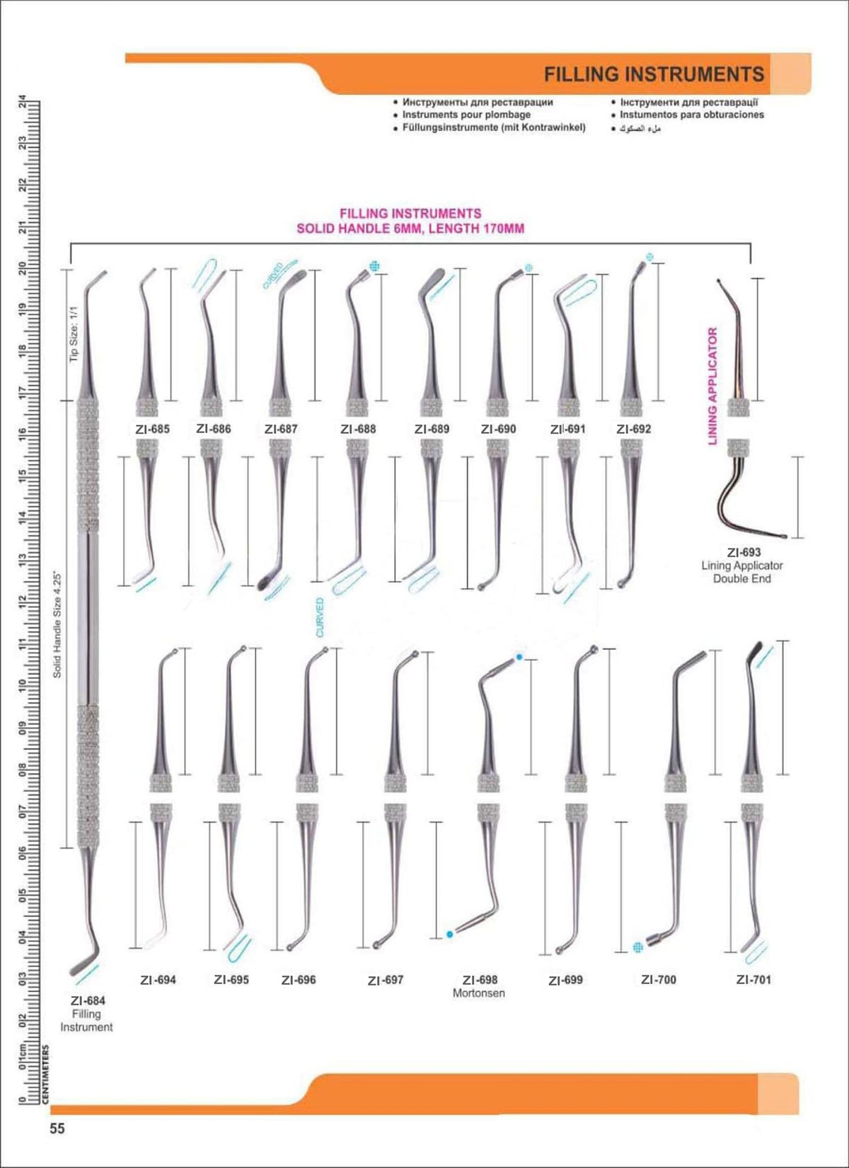Filling Instruments ZI-684 – Zaryab Instruments, Sonstige Füllungsinstrumente