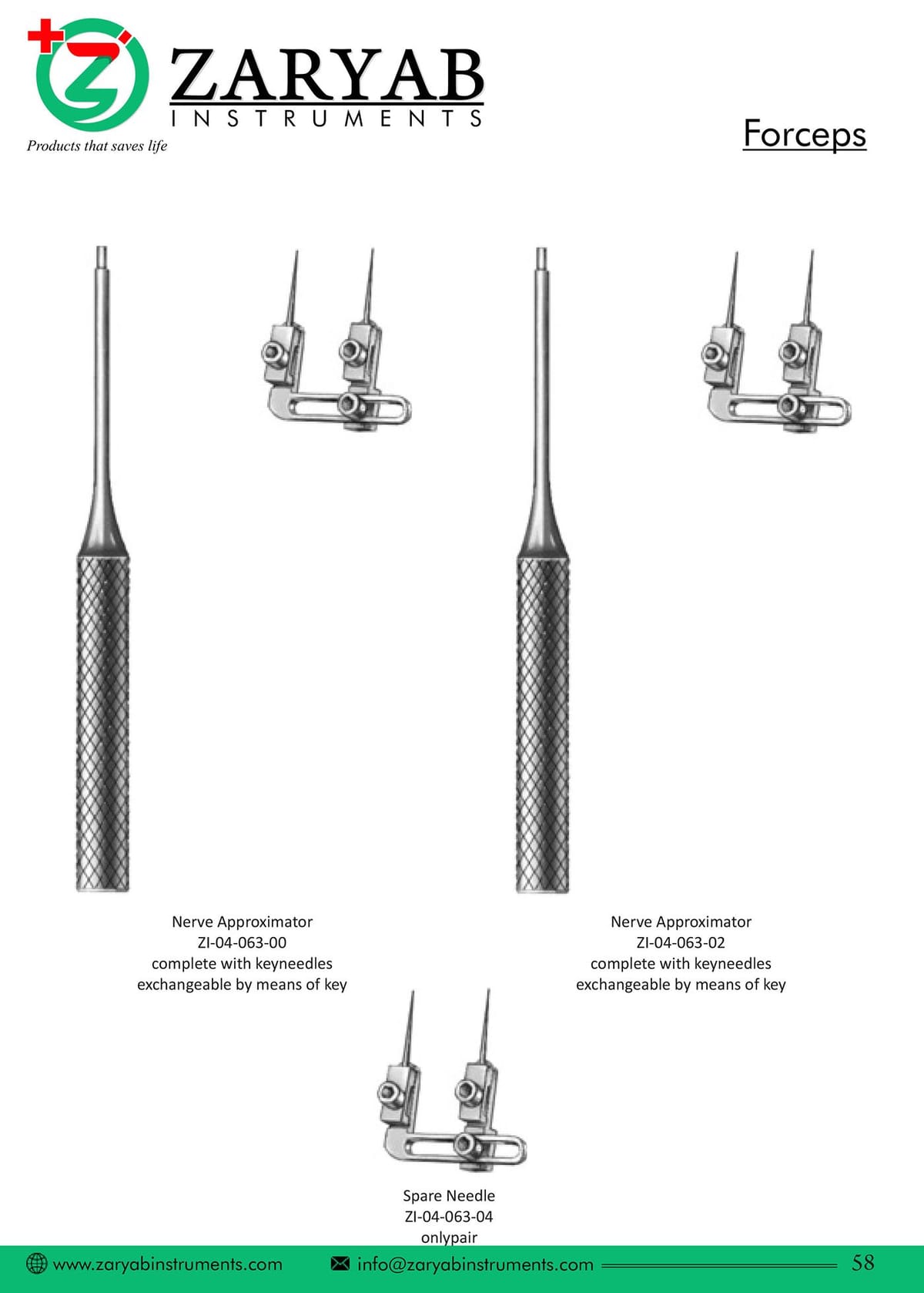 Forceps ZI-04-063-00 – Zaryab Instruments, Chirurgische Pinzetten