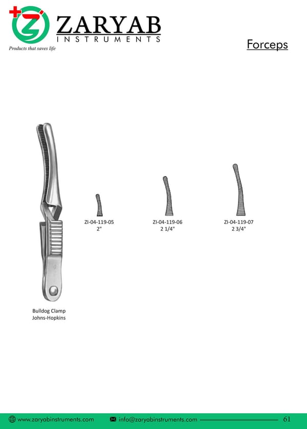 Forceps ZI-03-119-05