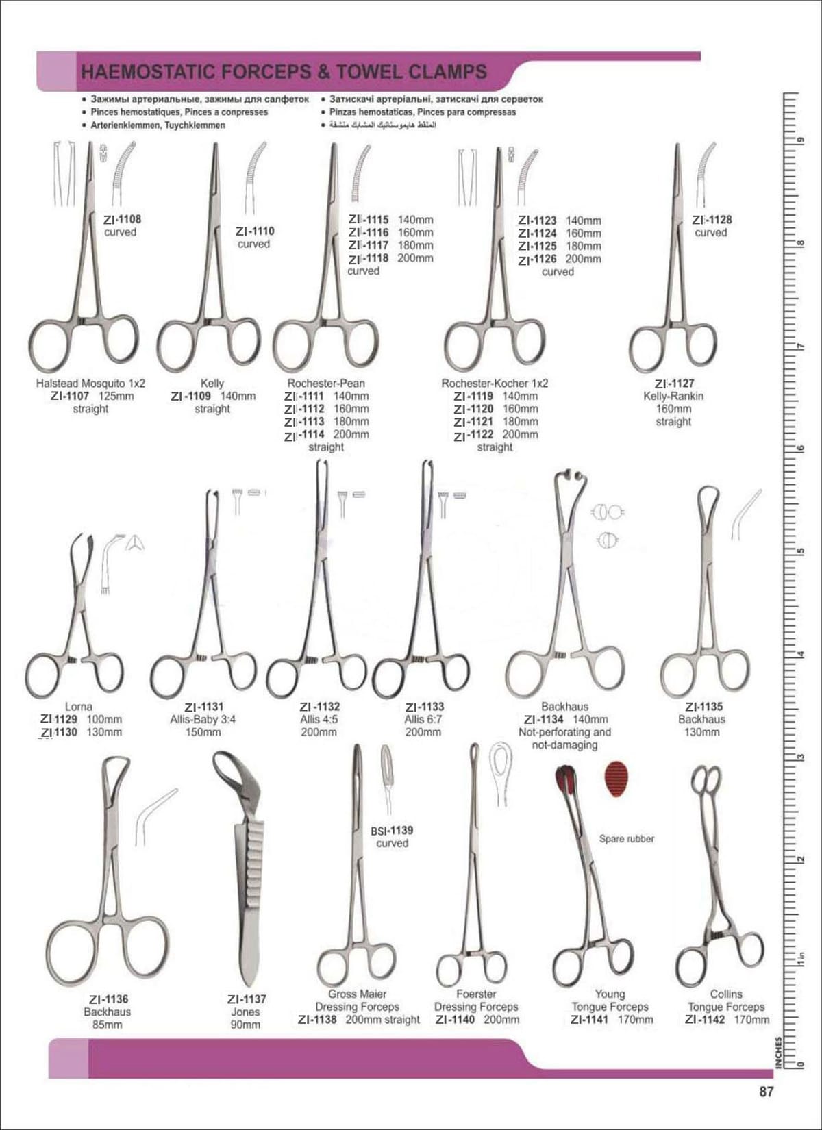 Haemostatic Forceps – Zaryab Instruments, Sonstige chirurgische Instrumente