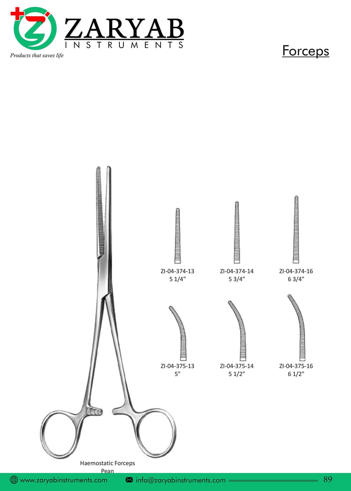 Forceps ZI-04-374-13 – Zaryab Instruments, Extraktionszangen Oberkiefer