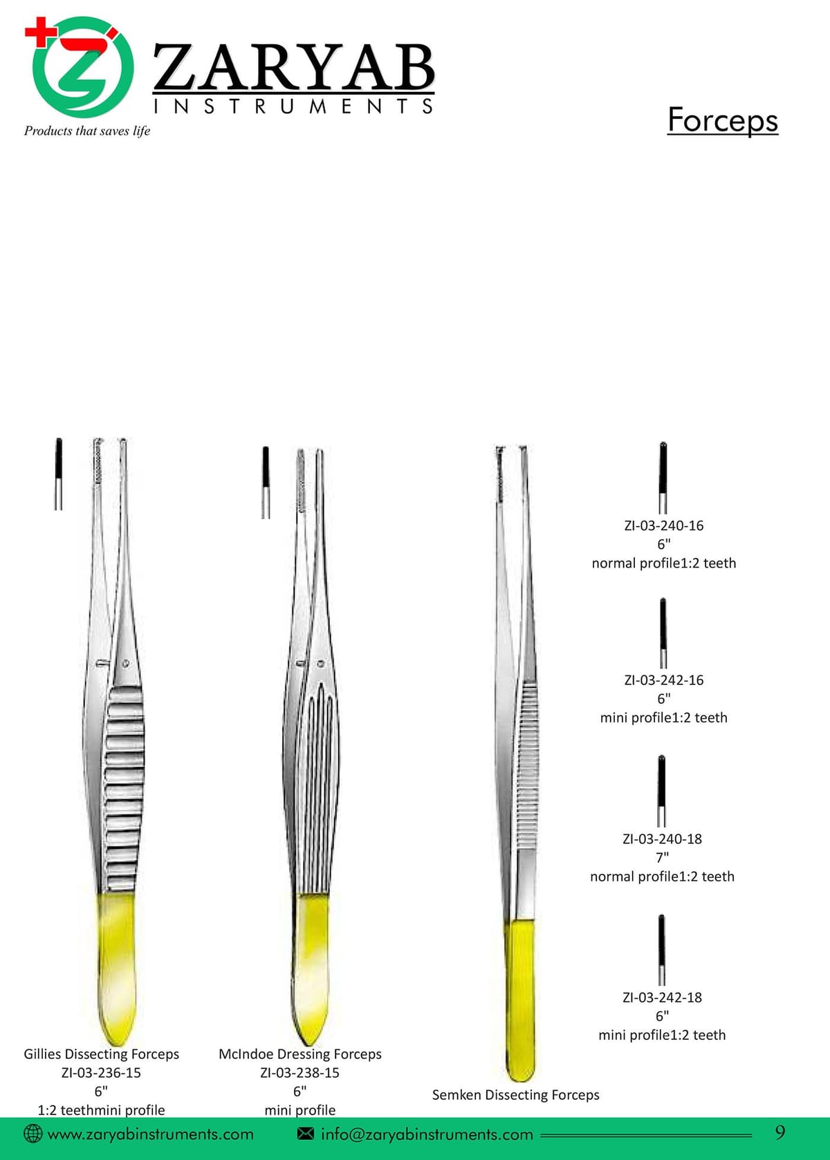 Forceps ZI-03-236-15 – Zaryab Instruments, Extraktionszangen Oberkiefer