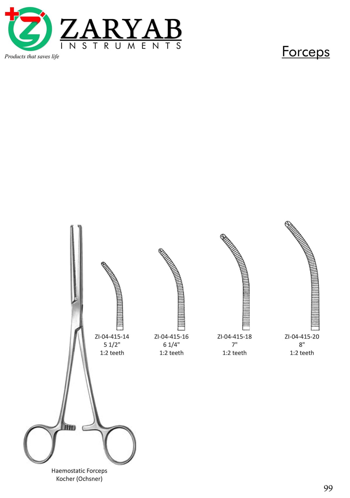 Forceps ZI-04-415-14 – Zaryab Instruments, Extraktionszangen Oberkiefer